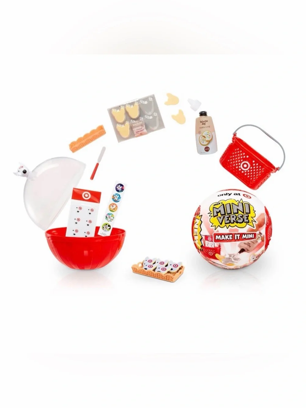 Mini Brands & Miniverse Collector Bundle Disney Stitch, Target Bullseye & More!